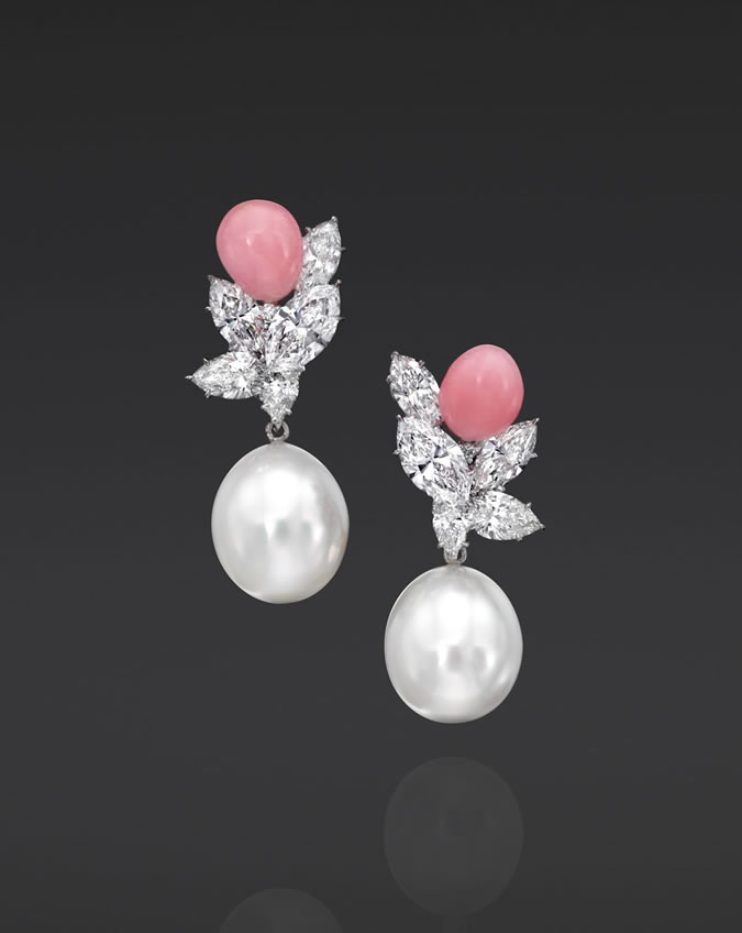 Assael Conch Pearls earrings